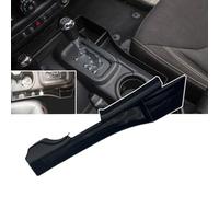RESTBONE Bandeja organizadora para el lado del pasajero, caja de almacenamiento lateral compatible con Jeep Wrangler JK JKU 2011-2018, accesorios interiores