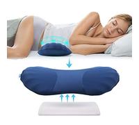 RESTCLOUD Almohada de Apoyo Lumbar para Dormir, Espuma viscoelástica, para aliviar el Dolor de Espalda Baja, Alivio del nervio ciático, Alivio del Dolor para Mujeres Embarazadas