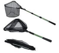RESTCLOUD Red de Aterrizaje de Pesca con Mango telescópico Que se extiende hasta 50 Pulgadas (Mango de Aluminio súper Fuerte de 59 Pulgadas)