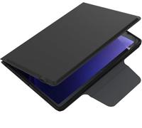 RESTEQ - Funda con teclado QWERTZ retroiluminado y panel táctil para Galaxy Tab S9 Ultra / S8 Ultra 14,6", soporte ajustable, soporte para lápiz capacitivo integrado