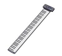 RESTEQ Teclado Digital Plegable de 88 Teclas con Bluetooth, Teclado Electrónico Portátil con Teclas de Tamaño Completo para Principiantes y Práctica