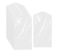 Restikiant 30 Piezas de Protectora de Ropa Transparente A Prueba de Polvo, Bolsa Desechable para Colgar, Bolsa Organizadora de Almacenamiento para Ropa