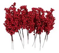 Restikiant Adornos Navideños de Bayas Artificiales para Hacer Mismo. Simulación de Cadena de Bayas. Adornos Decorativos para el Hogar.