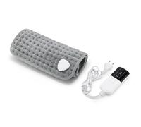 Restikiant Almohadilla Térmica para Espalda Almohadilla Térmica Eléctrica para Aliviar los Menstruales y de Hombros 10 Niveles de Calentamiento 4 Marchas Enchufe Europeo