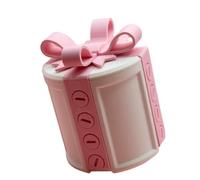 Restikiant Caja de Regalo Rosa con Lazo para Cumpleaños, Aniversarios, Navidad, Día de San Valentín, Caja de Regalo para Cualquier Ocasión para Novia