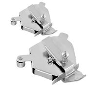 Restikiant Guía Magnética Multiusos Mejorada para Máquina de Coser, Universal, Color Plateado, 2 Piezas