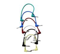 Restikiant LíNea de ConexióN del Efector LíNea de ConexióN Negra Color Accesorios del Efector TransmisióN Instrumento Musical Estable
