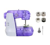 Restikiant Máquinas de Coser Eléctricas Portátiles Máquina de Coser Doméstica con Luz y Control de Velocidad para Principiantes Costura DIY Enchufe UE
