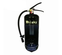 Restikiant Minibar con Extintor de Incendios,Minibar con Extintor de Incendios de Metal Divertido,Enfriador de Vino,Armario para Licores con Extintor de Incendios