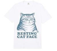 Resting Cat Face Comfort Colors Adult Heavyweight T-Shirt