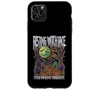 Resting Witch Face Permanent Resident Happy Halloween Espeluznante Carcasa para iPhone 11 Pro MAX
