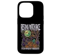 Resting Witch Face Permanent Resident Happy Halloween Espeluznante Carcasa para iPhone 14 Pro