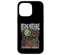 Resting Witch Face Permanent Resident Happy Halloween Espeluznante Carcasa para iPhone 14 Pro MAX