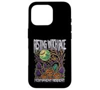 Resting Witch Face Permanent Resident Happy Halloween Espeluznante Carcasa para iPhone 16 Pro