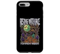 Resting Witch Face Permanent Resident Happy Halloween Espeluznante Carcasa para iPhone 7 Plus/8 Plus