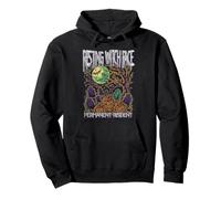 Resting Witch Face Permanent Resident Happy Halloween Espeluznante Sudadera con Capucha