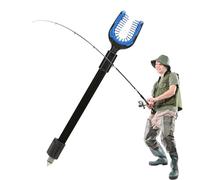 Resto de pesca, Descanso de pesca,Soporte de barra de pesca, manijas de cabeza descansa las nalgas | Gripper de poste de pescado de goma estable, accesorios de herramientas de tackle para acampar