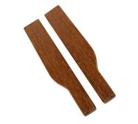 Resto del brazo de madera maciza: accesorio de brazo de madera con acabado pulido ancho para sillas portátiles, reemplazo de tarjetas de brazo versátiles | Mejora ergonómica para accesorios