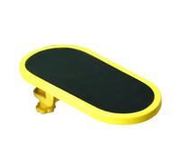 Resto Del Codo Para El Escritorio De La Computadora - Arm Resto Pad Pade Resto De La Respuesta De La Bura Del Consterno Pinza Ajustable Rotación En El Escritorio De Escritorio Para Oficinas De Mesa De