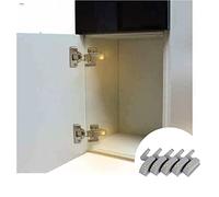 Restokki 10 Unidades de Luces LED para Armario con Sensor de Bisagras, candeeiro parede para Dormitorio Habitación Baño Cocina Pasillo (1#)