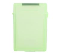 Restokki Caja de Almacenamiento de Disco Duro de 2,5 Pulgadas Material ABS HDD SSD Estuche a Prueba de Polvo y antiestático (Vert)