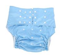 Restokki - Cubrepañal de bolsillo para pañales para adulto, lavable, 5 colores, con inserto y bolsa húmeda (azul cielo)