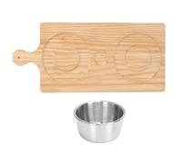 Restokki Juego de batidor de Sal Bandeja de batidor de Sal de con 40 ml