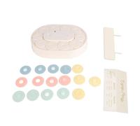 Restokki Máquina rotativa de Sushi, Mesa giratoria automática, Soporte de exhibición, Bandeja oscilante, Plato Giratorio para Sushi, Postre, Magdalenas (Postre)