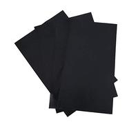 Restokki Parches Reparación PVC Impermeables, Lote de 3 Parches No Autoadhesivos para Colchón Hinchable, Kayak, Barco Inflable, Piscina y Balsa (Negro)