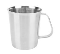 Restokki Taza medidora de acero inoxidable, duradera, de calidad alimentaria, con medición precisa para profesionales de la cocina (500ml)