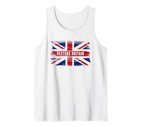 Restore Britain - Flag UK Conservative Graphic Camiseta sin Mangas