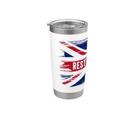 Restore Britain - Flag UK Conservative Graphic Vaso térmico de acero inoxidable de doble pared