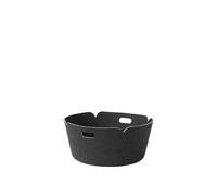 Muuto Cesta Restore. redonda Black melange (negro)