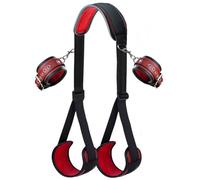 Restricciones de piernas BDSM extremas para parejas, esposas de piernas abiertas para juego erótico, set de bondage ideal para iniciarse y control íntimo