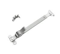 Restrictor de apertura de ventana con montaje, 03 NewStyle | Brazo de metal con clip central y juego de montaje de tornillo para tareas de control de ventana abatible