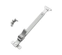 Restrictor de apertura de ventana con montaje, 03 NewStyle | Herrajes metálicos con clip central y juego de tornillos para control de ventana abatible en casa