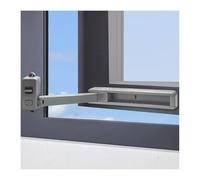 Restrictor de ventana a prueba de niños y cerradura de gato, limitador de ventana de seguridad infantil, autoadhesivo, fácil de instalar, no necesita herramientas ni taladros para marcos de aluminio