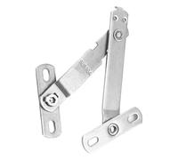 Restrictor de ventana, bloqueo de seguridad para niños, limitador de ventana de acero inoxidable, dispositivo de control de apertura resistente para colgar en la parte y con bisagras