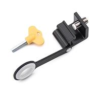 Restrictor de ventana de metal para ventana, cerraduras de seguridad para el hogar, público comercial, tapón de seguridad para niños, cerraduras de seguridad de metal para el hogar público comercial