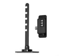 Restrictor de ventana de seguridad infantil para marco para ventanas, limitador de ventilación de doble bloqueo con tope de 5 posiciones, alambre de acero y ABS para diseño a presión, apertura de 4.53