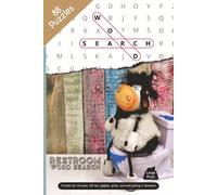 Restroom Word Search Puzzle Book: Word Searches with Large Easy to Read Print for the poo, the loo, giggles, grins, and everything in between | 6x9 ... ... for Celebrations, Laughs, and Cozy Times