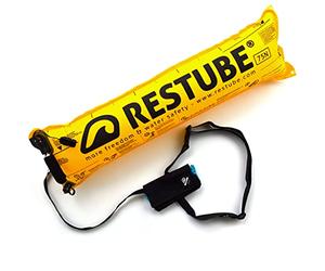 restube Active Boya de Natación, Unisex-Adult, Black/Ice Mint