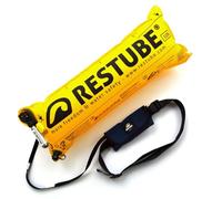 Restube Beach CO2 - Boya de natación para una sensación segura en el agua, boya salvavidas activable, boya de natación para adultos y niños a partir de 10 años, boya para SUP, natación, snorkel y