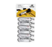 Restube Bombona Recambio Inflable de Un Sólo Uso Inflador CO2 de 16g para Boya de Seguridad Resistente al Agua, Unisex-Adult, Plata, 6-Pack