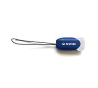 restube Silbato de emergencia muy fuerte con 2 tonos de frecuencia con cordón, ideal para natación, kayak, canotaje, supervivencia en el agua, senderismo, camping, escalada, azul y blanco