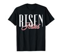 Resucitado Jesús Dios Fe Religioso Cristiano Bendito Cita Camiseta