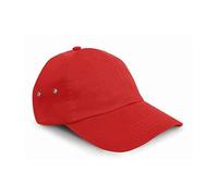 Result Algodn con Peluche 6 Panel Gorra Bisbol Con Visera en Curva