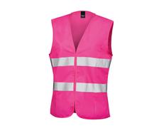 Result Chaleco Alta Visibilidad Hi-Vis Fluorescente Mujer
