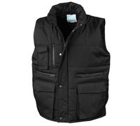 Result - Chaleco Modelo Lance hombre caballero (Cortavientos y semi-permeable) (2XL/Negro)