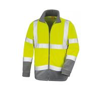 Result - Chaqueta Alta Visibilidad de Micropolar de Seguridad para Hombre